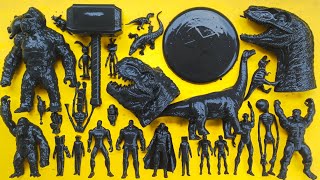 Dinosaurus Jurassic World Dominion:T-Rex, Mosasaurus, Siren Head, Kingkong, Giganotosaurus, Skibidi