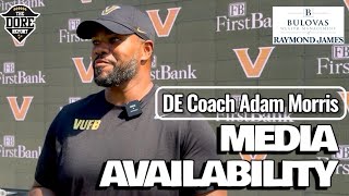 Vanderbilt DE Coach Adam Morris Talks Fall Camp, EDGE Room & 2026 Season