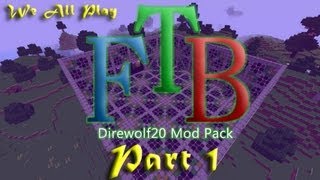 Feed The Beast Direwolf20 Pack #1 - Getting Setup
