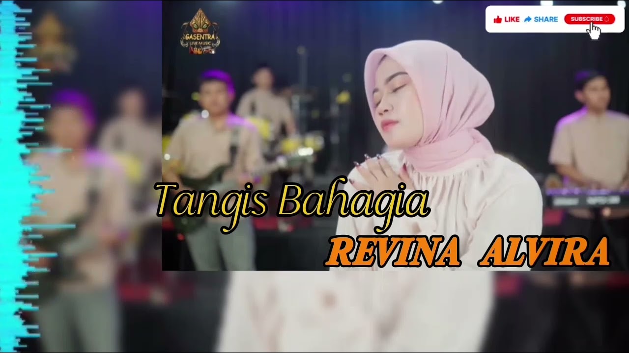 Revina alvira [  Tangis Bahagia  ] Dangdut cover  #revinagasentra 
