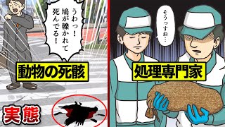 【実態】動物の死骸処理…１時間4000円の仕事内容を漫画にした。