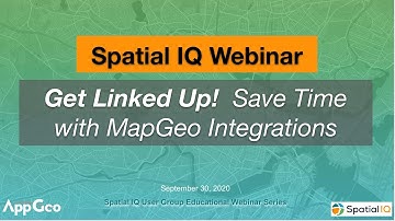 MapGeo Integrations for Improved Municipal GIS (Local Government)