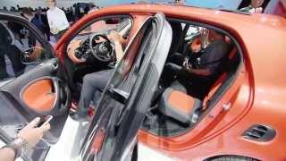 World premiere of the new smart fortwo and forfour