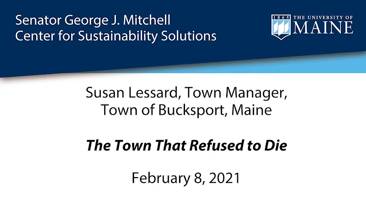 Susan Lessard, Mitchell Center Talk Series, 2/8/21