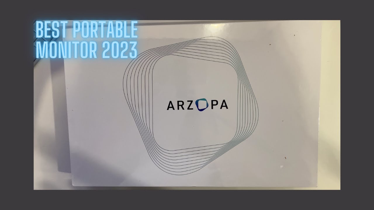 Best Portable Monitor Setup 2023 - Unboxing - Arzopa 15.6 FHD
