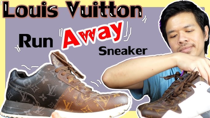 LOUIS VUITTON RUN AWAY SNEAKER UNBOXING REVIEW/ON FEET (TRIPLE