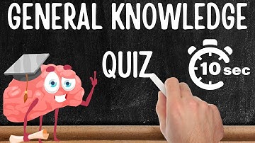 General Knowledge Quiz - 30 question , only 10 seconds to answer each. Multiple-choice - Pub Quiz GK