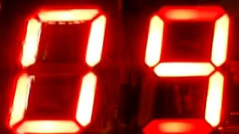 7Segment Test (PIC16F84A)