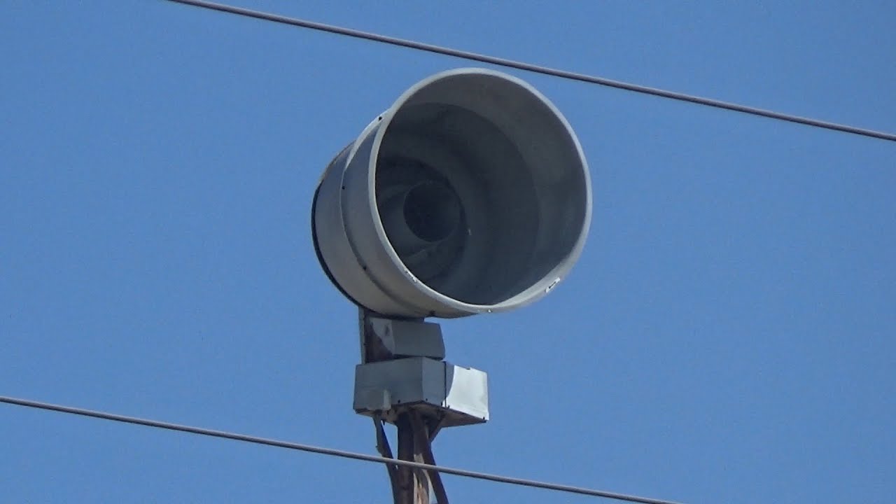 ACA P-50 3 Minute Alert, Siren Test, Milwaukee, WI 4/12/23