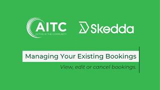 How to Manage Existing Bookings in Skedda | AITC Venue Hire