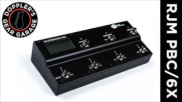 RJM Mastermind PBC/6X Pedalboard Controller // Official Launch Video