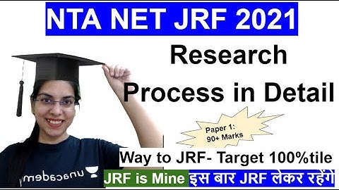 NTA NET JRF | Research Process in Detail | Navdeep Kaur