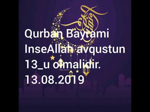 Qurban bayrami 2019