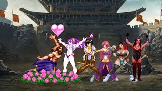 💥 RASPUTIN vs MUGEN WAIFUS – NEXT LEVEL Magical Beatdown! 🔥