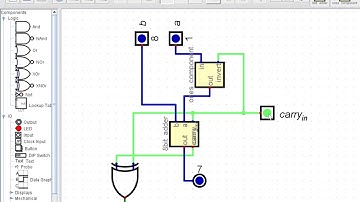8bit adder and subtractor