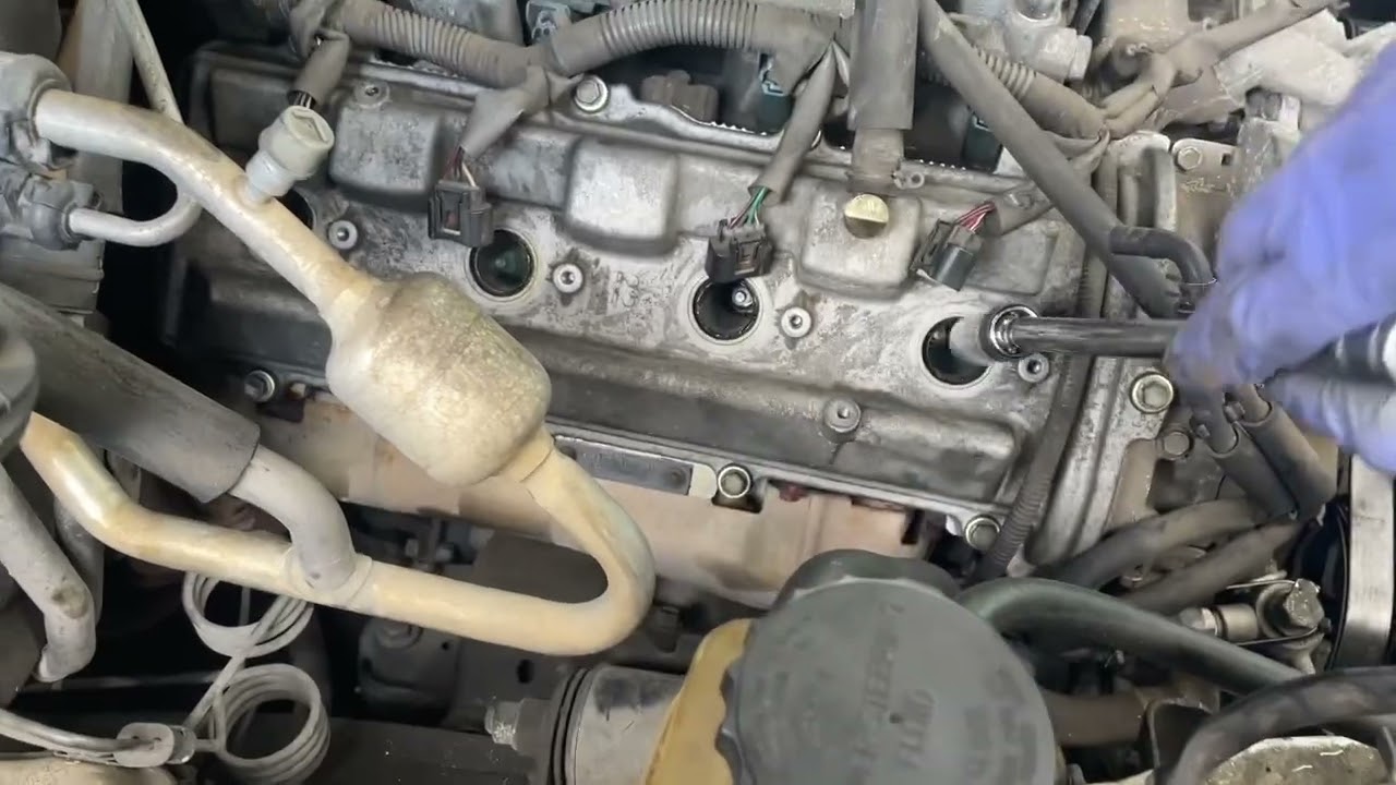 2004 Toyota Land Cruiser Spark Plug Replacement YouTube