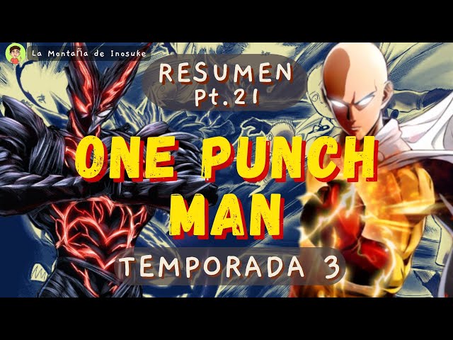 Saitama vs garou Español latino  saitama one punch man capitulo 3