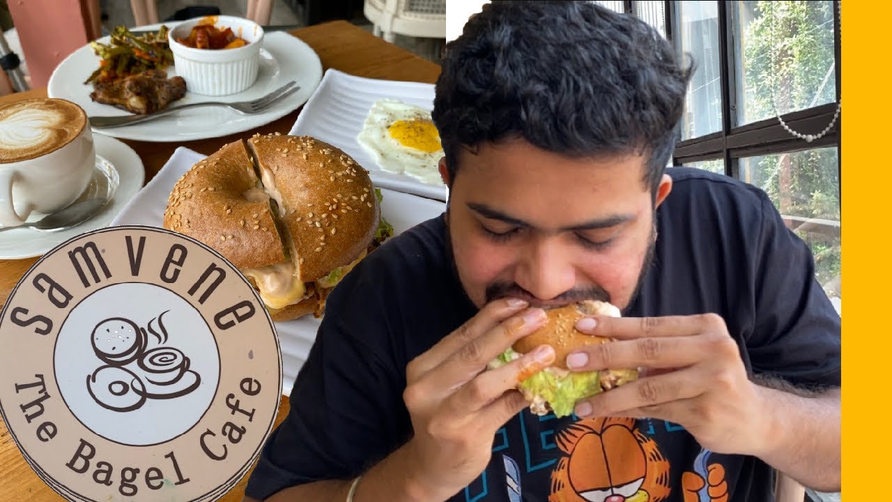 SAMVENE the Bagel cafe serves Premium brunch What is a BAGEL