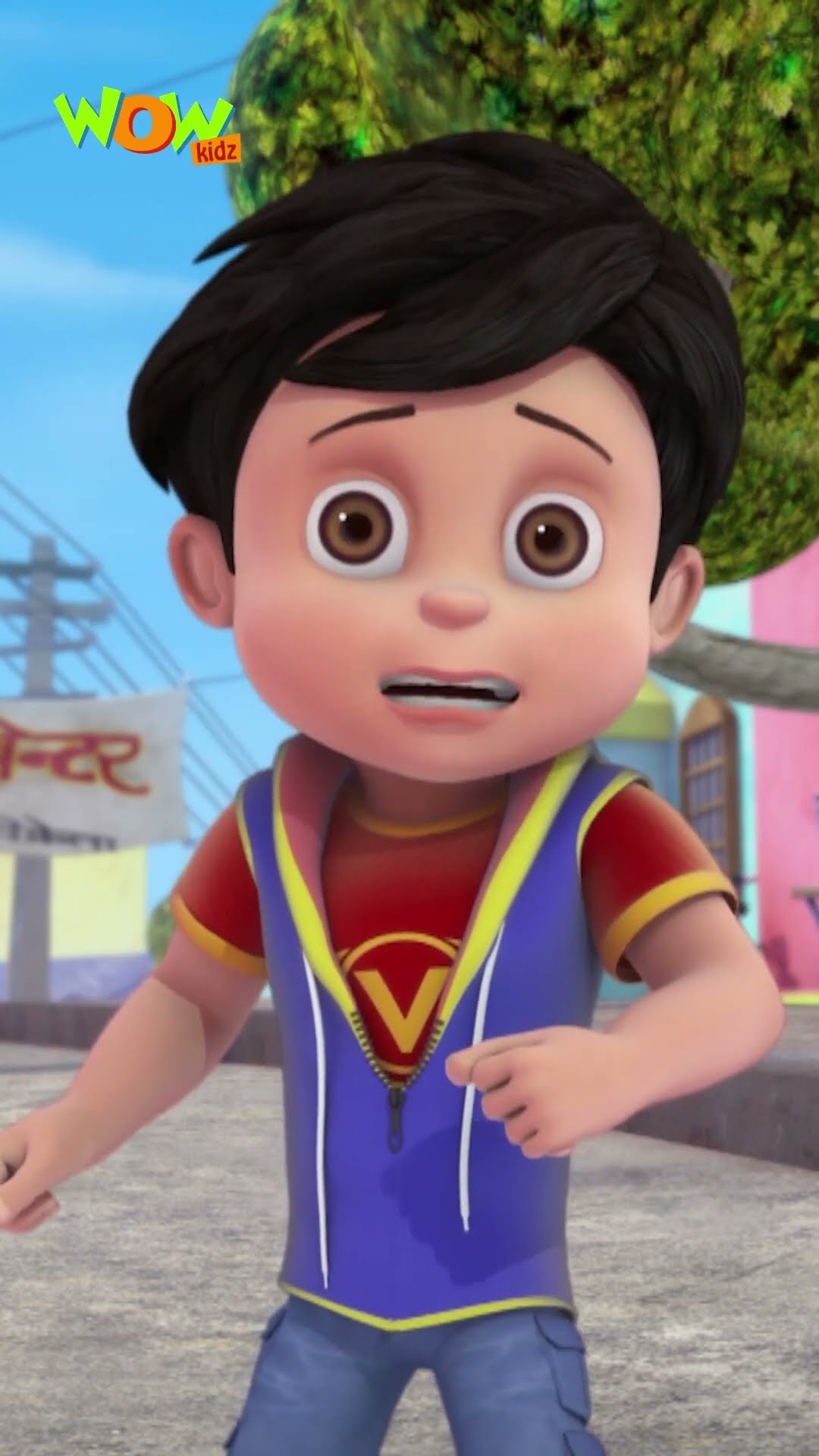 Vir Vs Ninja Fight | 03 | Vir The Robot Boy | 3D Youtube Short | Wow Kidz #shorts