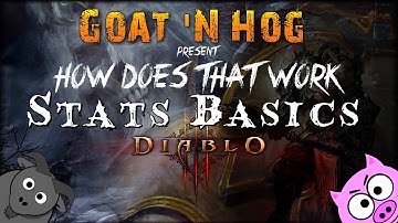 Console Diablo III - Basics - Stats