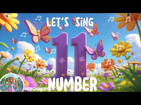 Number 11 Song For Kids Learn Count With Fun Kidssong Kidsmusic Kids Learningnumbers