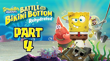 SpongeBob SquarePants: Battle For Bikini Bottom (Rehydrated) - Gameplay Walkthrough (100%) - Part 4