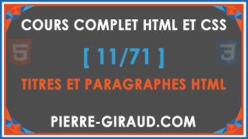 COMPLETE HTML AND CSS COURSE [11/71] - Headings and paragraphs in HTML