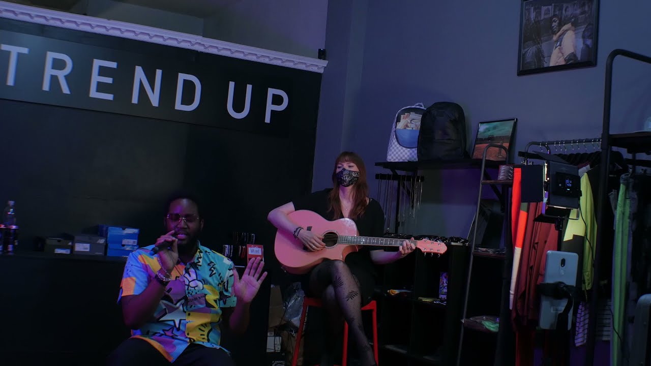 Jay Aquarious - Lips (Acoustic w/ Kerry Fey) (Live at Trend Up)