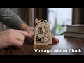 Vintage Alarm Clock | Assemble me. Meet a new day!