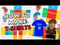 How To Make Your Own T Shirt On Roblox