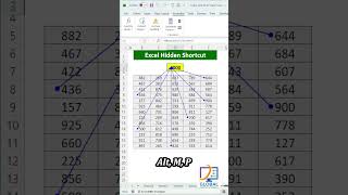 Without Formula Total Trace Kare 😲| Excel Hidden Shortcut ⚡#excel #excelshorts #exceltips