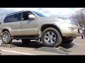 Toyota A-TRAC system test on rollers: Land Cruiser 120, Lexus GX470, Lexus LX470