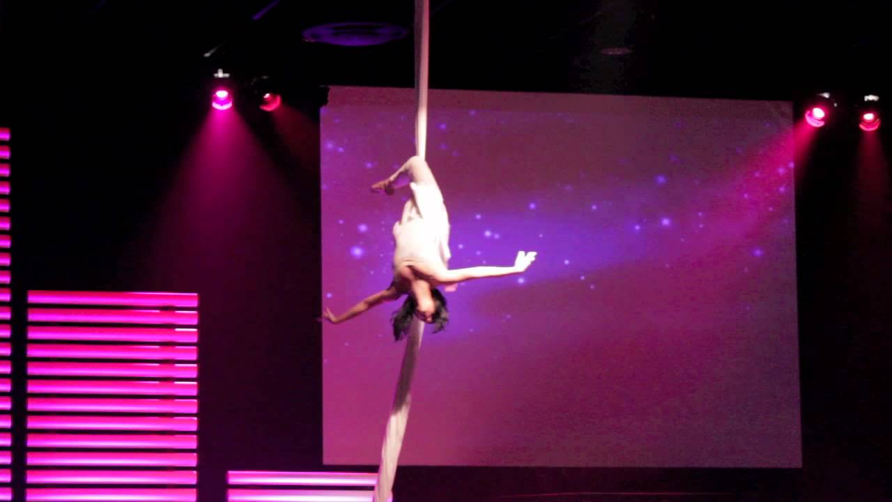 Aerial Silk Solo at Desert Springs Church YouTube