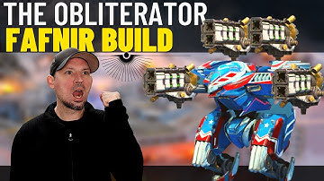 War Robots Crazy Fafnir Build | War robots MK3 Gameplay WR