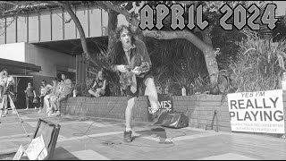 *BLOCKED* AC/DC - Thunderstruck LIVE By Angus Young Street Performer (April 2024 Part 9)