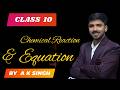 10th Science chemical reaction &amp; Equation  lec 2 by Aman Sir  TAA