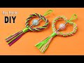 Super Easy Paracord Lanyard Keychain | How to make a Paracord Key Chain Handmade DIY Tutorial #36