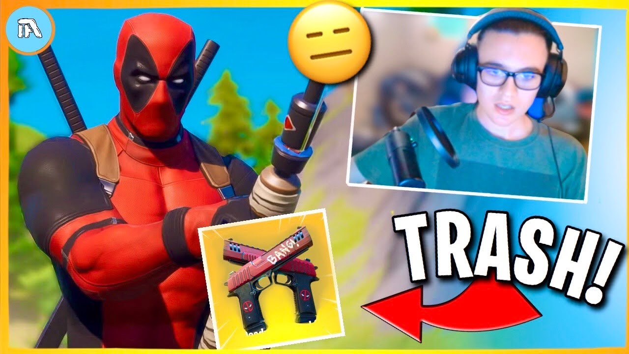 DEADPOOL'S HAND CANNONS ARE TRASH! Fortnite Battle Royale