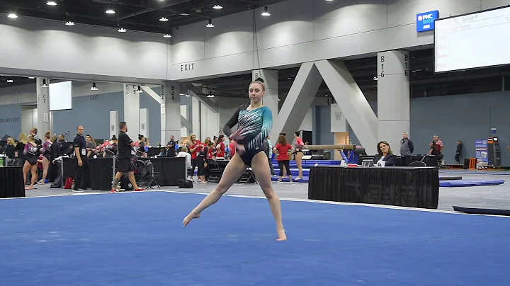 Natalie Wojcik - Floor Exercise - 2018 Women's Jun...