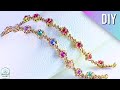 Crystal bracelet beading tutorial