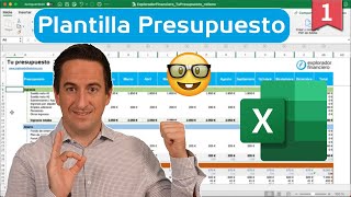 Tutorial Plantilla de Presupuestos en Excel de Explorador Financiero | Descarga gratuita | Parte 1/2 by Explorador Financiero 10,327 views 2 years ago 11 minutes, 46 seconds