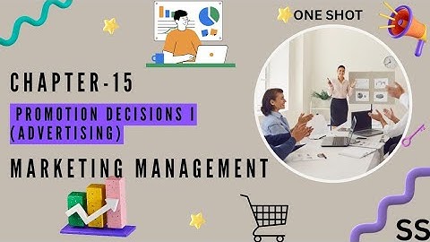 Promotion Decision I(Advertising)|3rd SEM|B.com & BBA|NEP|ONE SHOT|Mkt.Management|PU|Studysphere4554