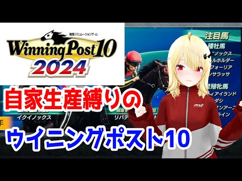 【競馬】自家生産縛りのウイニングポスト10 2024 その11【Vtuber】