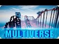 Multiverse: world's longest roller coaster [Minecraft 360° Video] VR