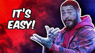 Post Malone Reveals How to Write a Hit Song in 8 Minutes! Resimi