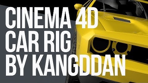 CINEMA 4D XPRESSO CAR RIG