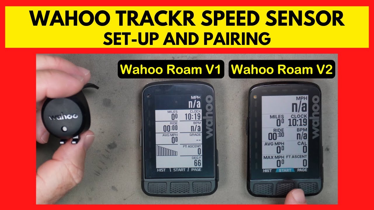 How to Pair Your Wahoo Trackr Speed Sensor in Minutes! [EASY