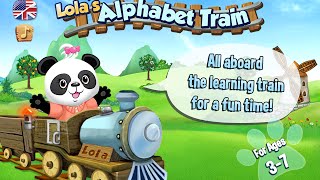 Lola's Alphabet Train Educational Education Android Gameplay Video screenshot 3