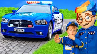 The Kids drive real police cars and learn about recycling and ecology 👮‍♀🚓