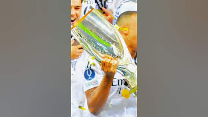 Real Madrid vô địch siêu cup châu âu
